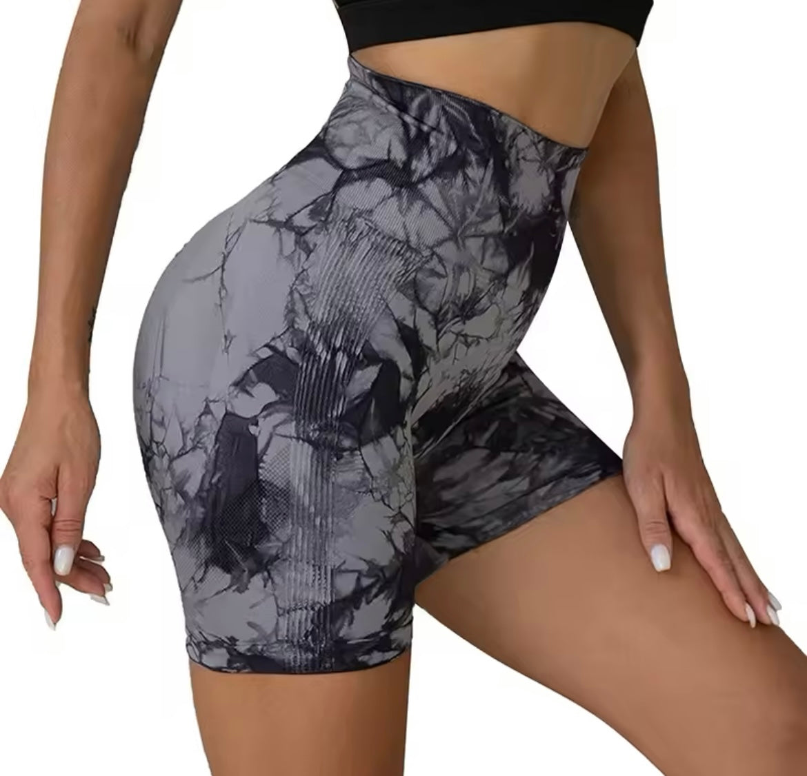 „Flowya“  Batik Fitness-/ Yoga Shorts